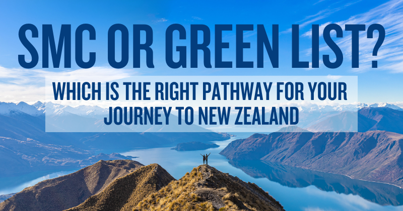 How to move to New Zealand, on the SMC or the green list