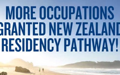 New roles added to New Zealand’s Green List residency pathways