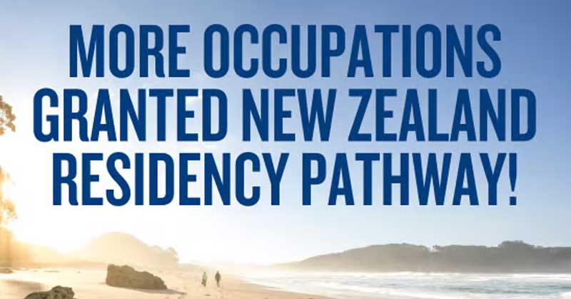 New roles added to New Zealand’s Green List residency pathways